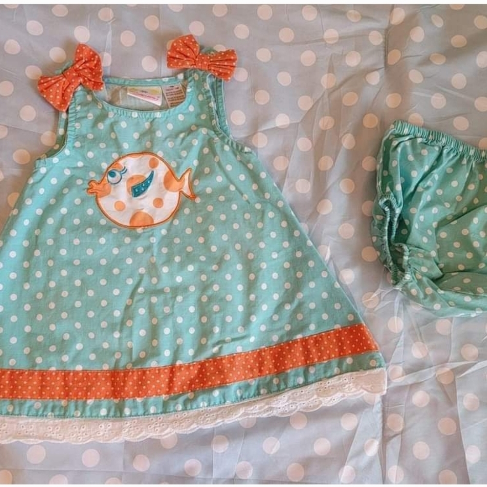 Dress with bloomers